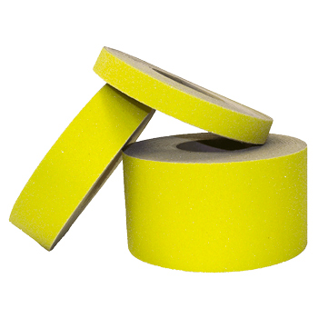 Противоскользящая самоклеящаяся лента (ЖЕЛТАЯ, 75 мм x 18,3 м)